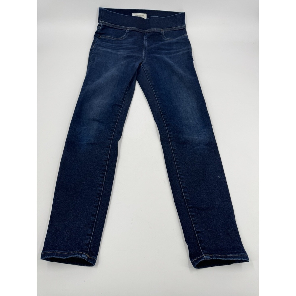 Madewell High Rise Skinny Jeans Dark Wash Size 27 Stretch Denim - Picture 8 of 13